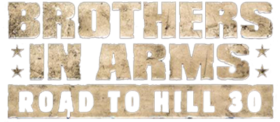 Brothers In Arms: Road To Hill 30 logo for Wii